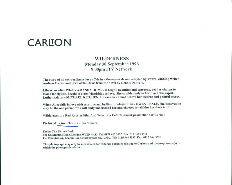 owen teale - Vintage Photograph