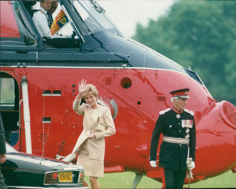 The princess of Wales - Vintage Photograph