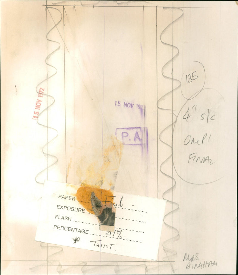 Maureen Bingham - Vintage Photograph