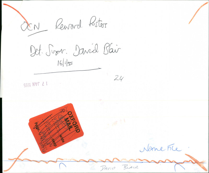 Det David Blair - Vintage Photograph