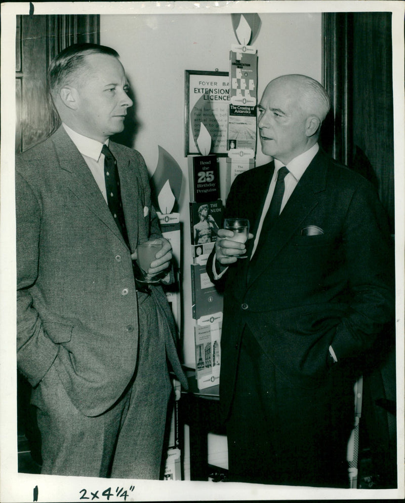 Allen Lane, Mr. Richard Blackwell - Vintage Photograph