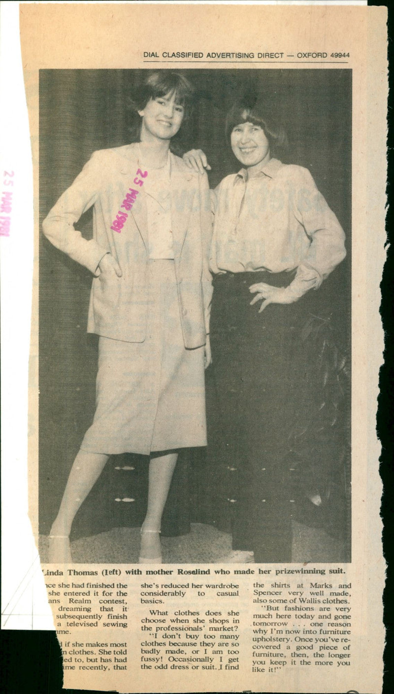 Linda Thomas,Roselind - Vintage Photograph