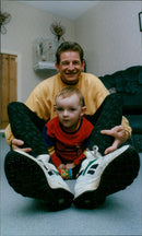 Richard Blackwell, Jack Hagget london marathon runner - Vintage Photograph