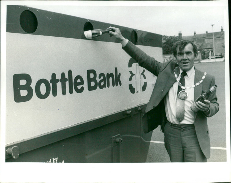 Blackwell chairman of Cherwell district council - Vintage Photograph
