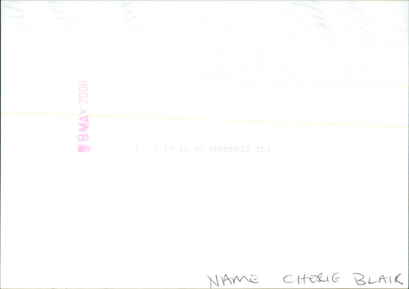 Cherie Blair - Vintage Photograph