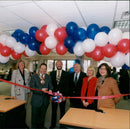 The opening of the merit direct call centre in Banbury - Vintage Photograph
