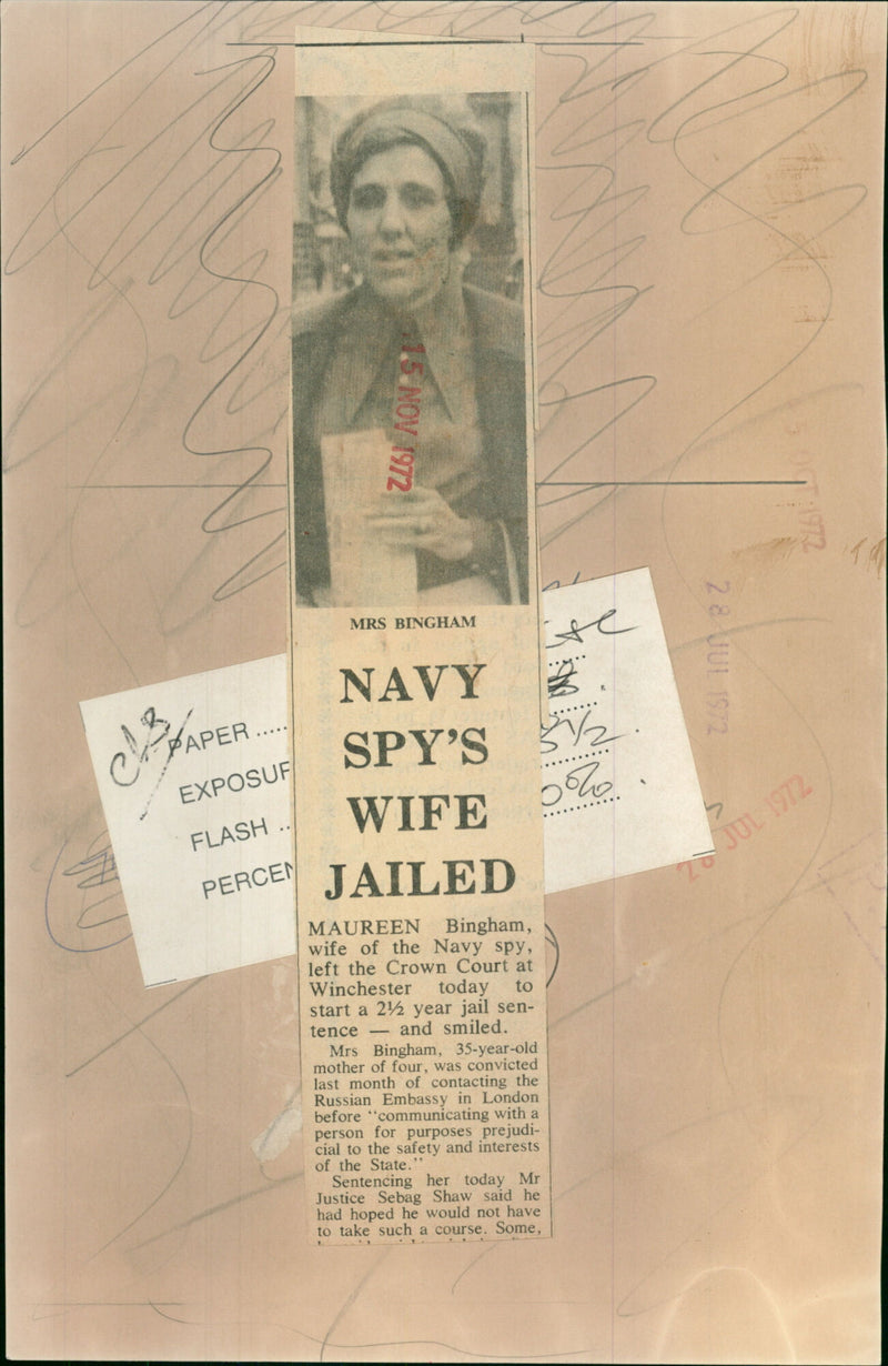 Mrs Bingham Maureen - Vintage Photograph