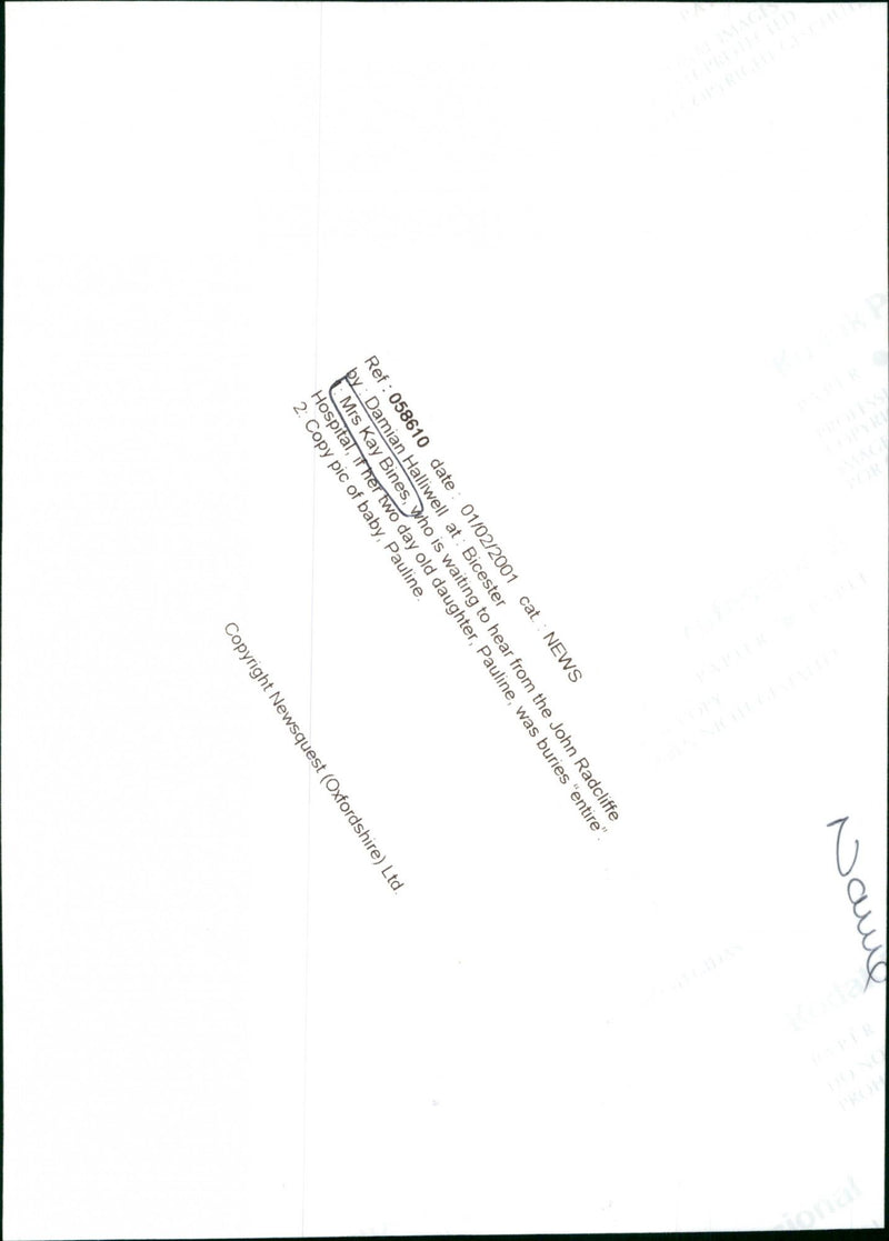 Mrs Kay Bines - Vintage Photograph