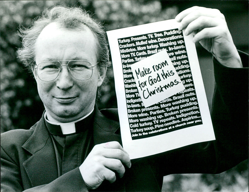 Rev Richard Thomas - Vintage Photograph