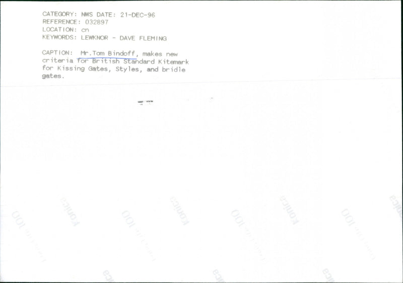 Mr. Tom Bindoff - Vintage Photograph