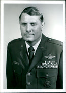 Col Dale W. Thompson - Vintage Photograph