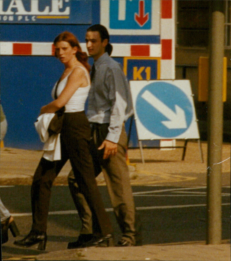 Terence Silverstone, Carol White - Vintage Photograph