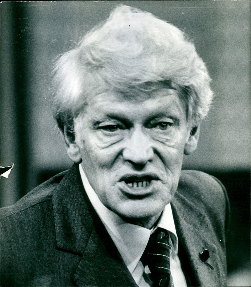 E.P Thompson in man about town - Vintage Photograph