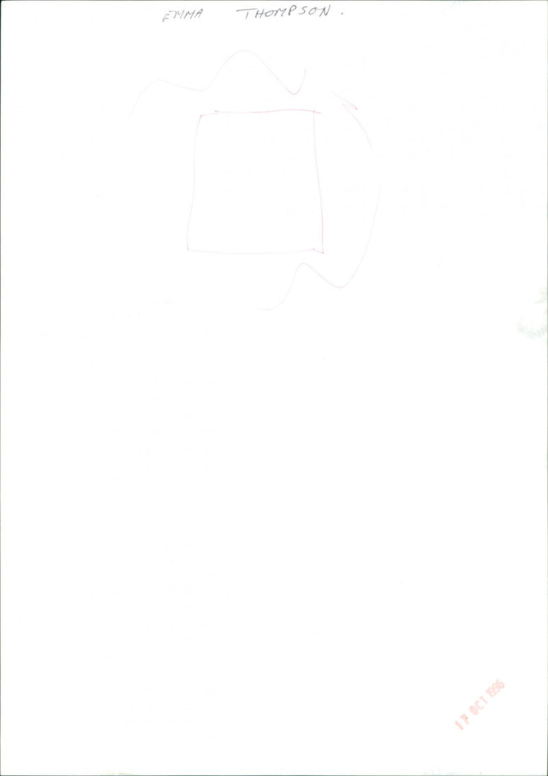 Emma Thompson - Vintage Photograph