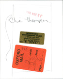 Clive Thompson - Vintage Photograph