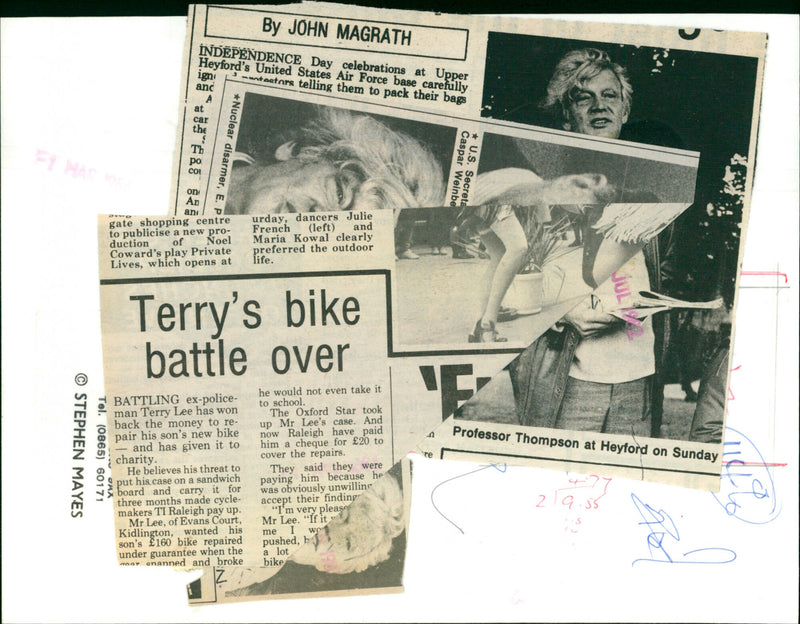 Prof Thompson - Vintage Photograph