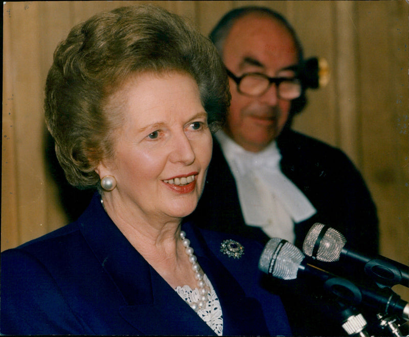 Margaret Thatcher - Vintage Photograph