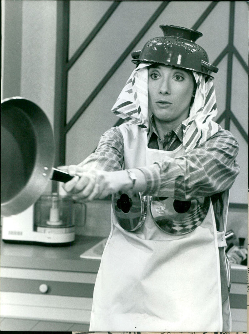 just one long laugh with kettles - Vintage Photograph