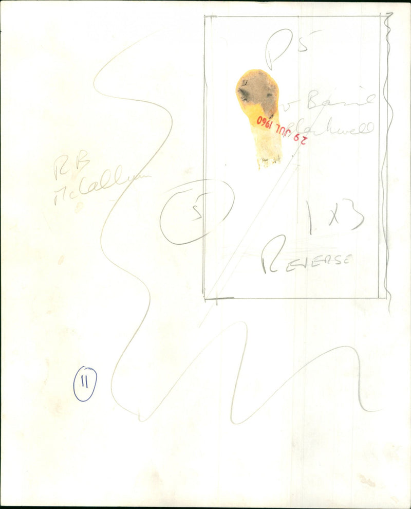 Sir Basil Blackwell, R.B McCallan - Vintage Photograph