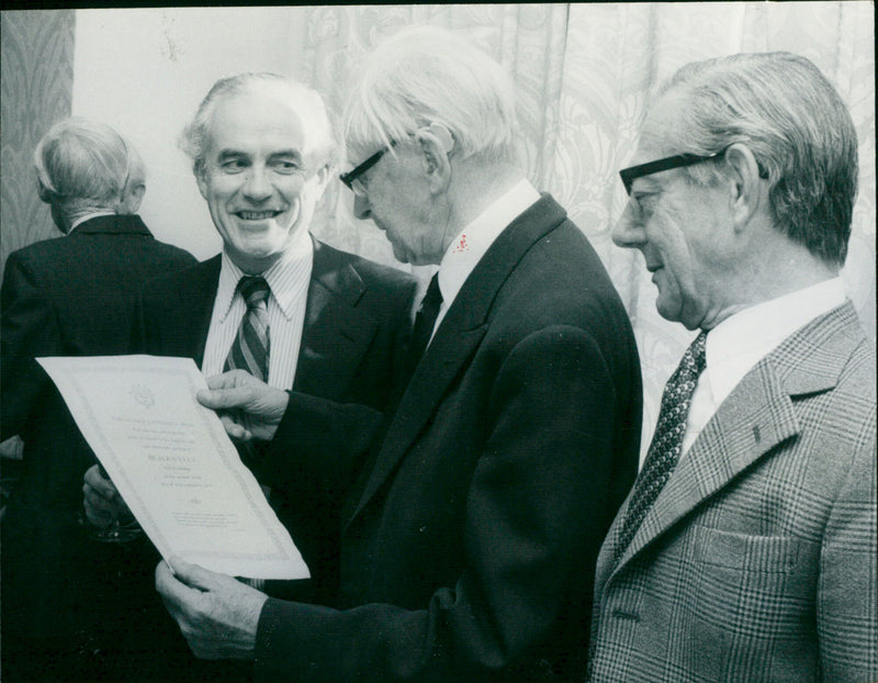 Sir Basil Blackwell - Vintage Photograph