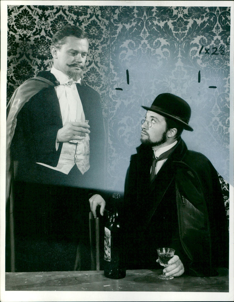 Eric Thompson, Nigel stock - Vintage Photograph