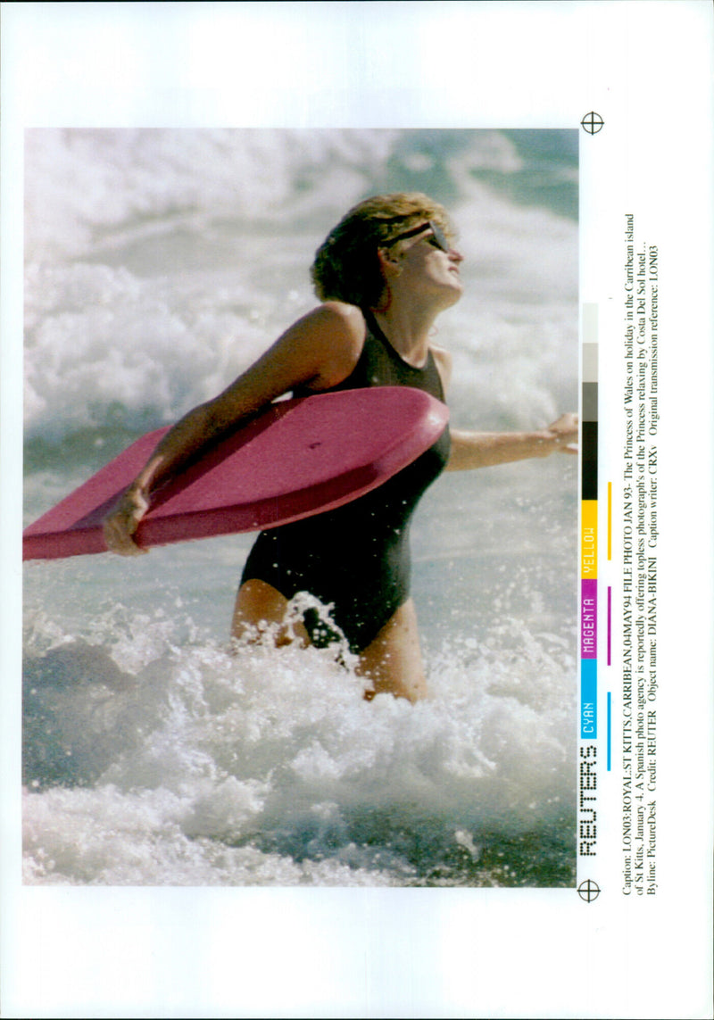 Diana, Princess of Wales - Vintage Photograph