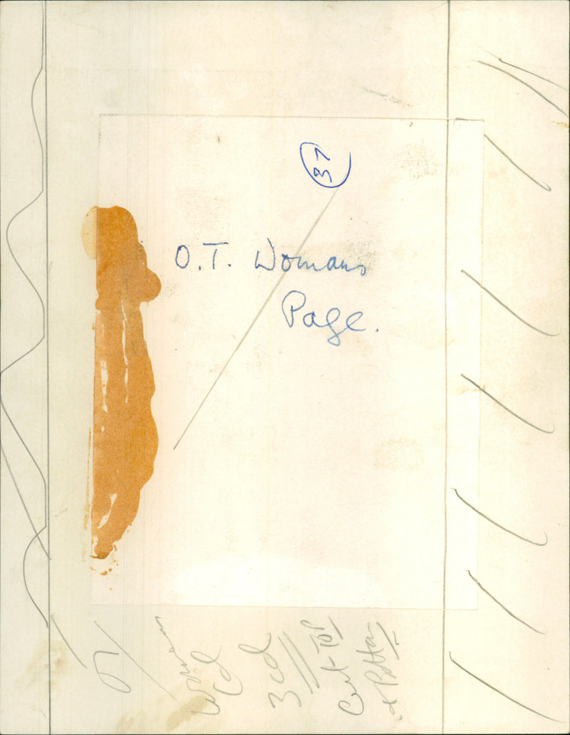 Audrey Blackman - Vintage Photograph