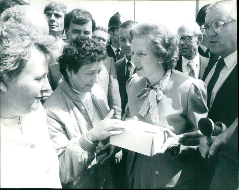 Margaret Thatcher - Vintage Photograph