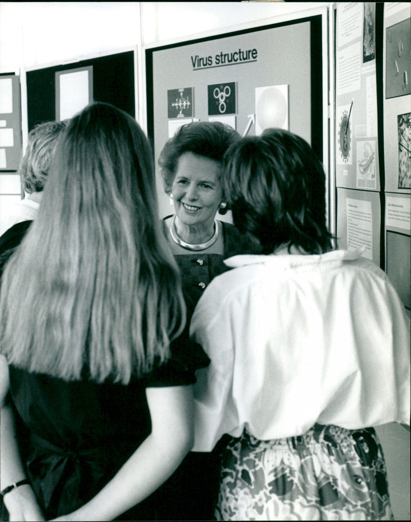 Margaret Thatcher - Vintage Photograph
