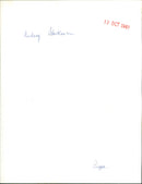 Audrey Blackman - Vintage Photograph