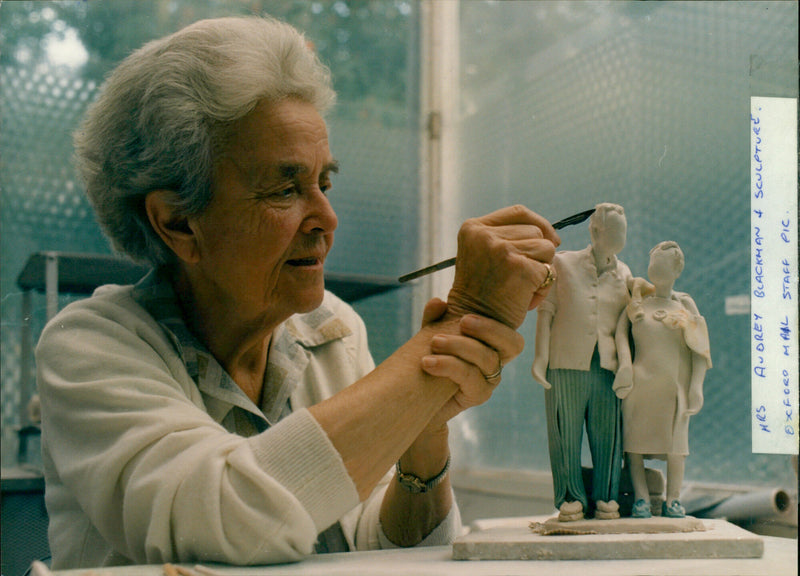 Audrey Blackman - Vintage Photograph