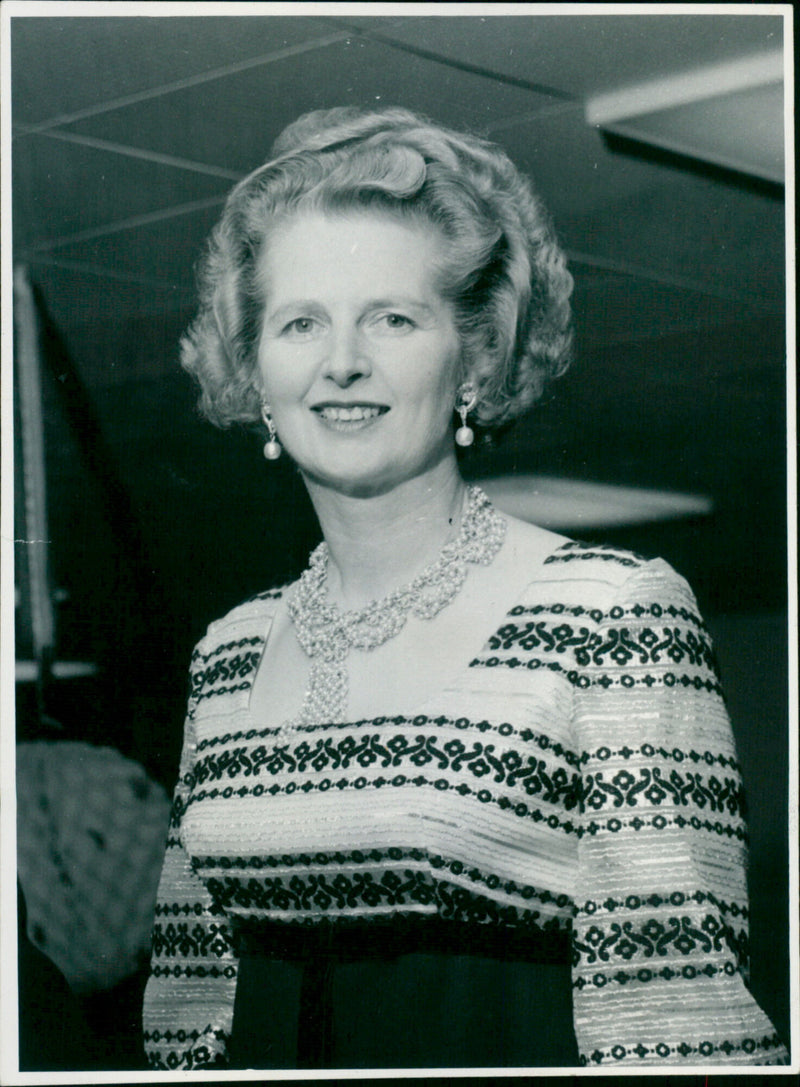 Margaret Thatcher - Vintage Photograph