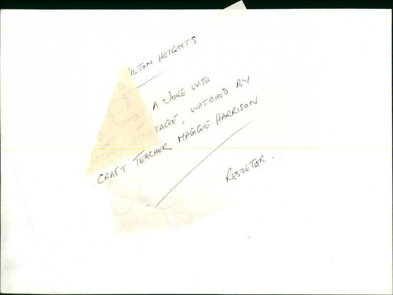 Margaret Thatcher & Maggie Harrison - Vintage Photograph