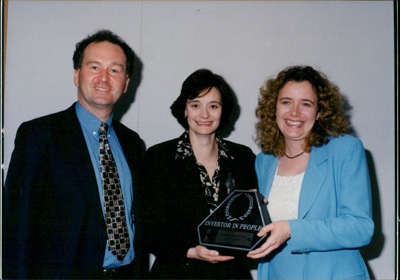 Cherie Booth, Martin ess, carol oster - Vintage Photograph