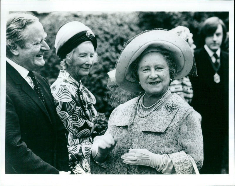 Queen Elizabeth The Queen Mother - Vintage Photograph