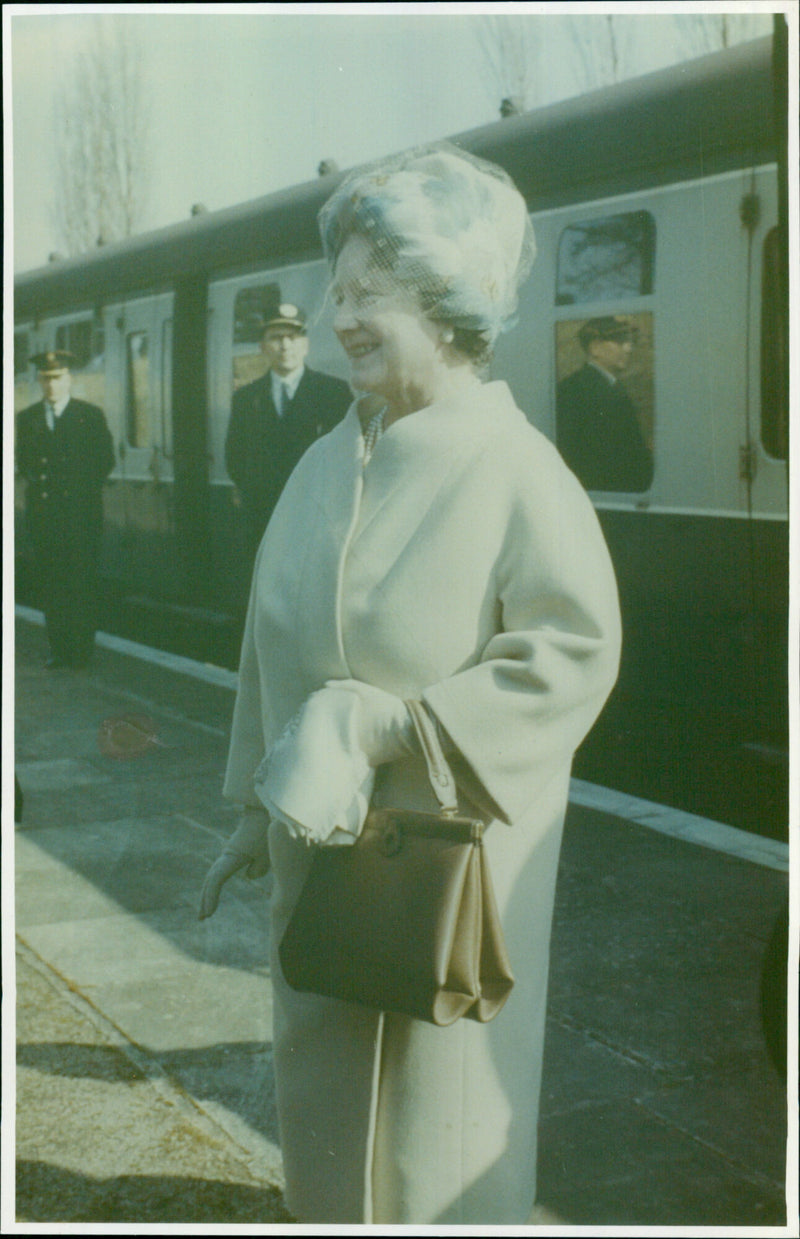 Queen Elizabeth The Queen Mother - Vintage Photograph