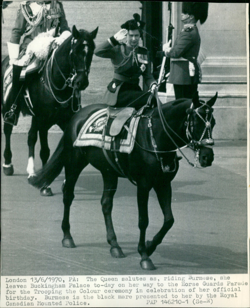 Queen Elizabeth II - Vintage Photograph