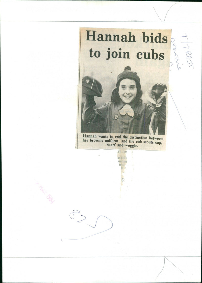 Hannah - Vintage Photograph