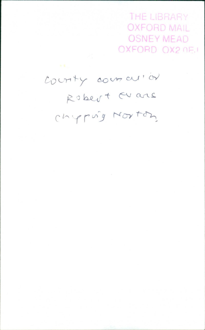 Robert Evans - Vintage Photograph