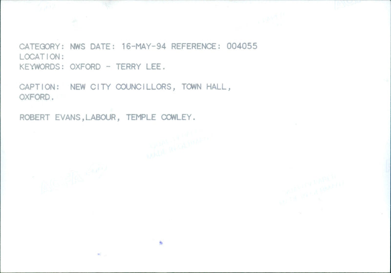 Robert Evans - Vintage Photograph