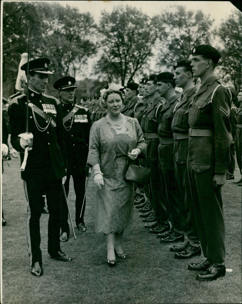 Queen Elizabeth The Queen Mother - Vintage Photograph