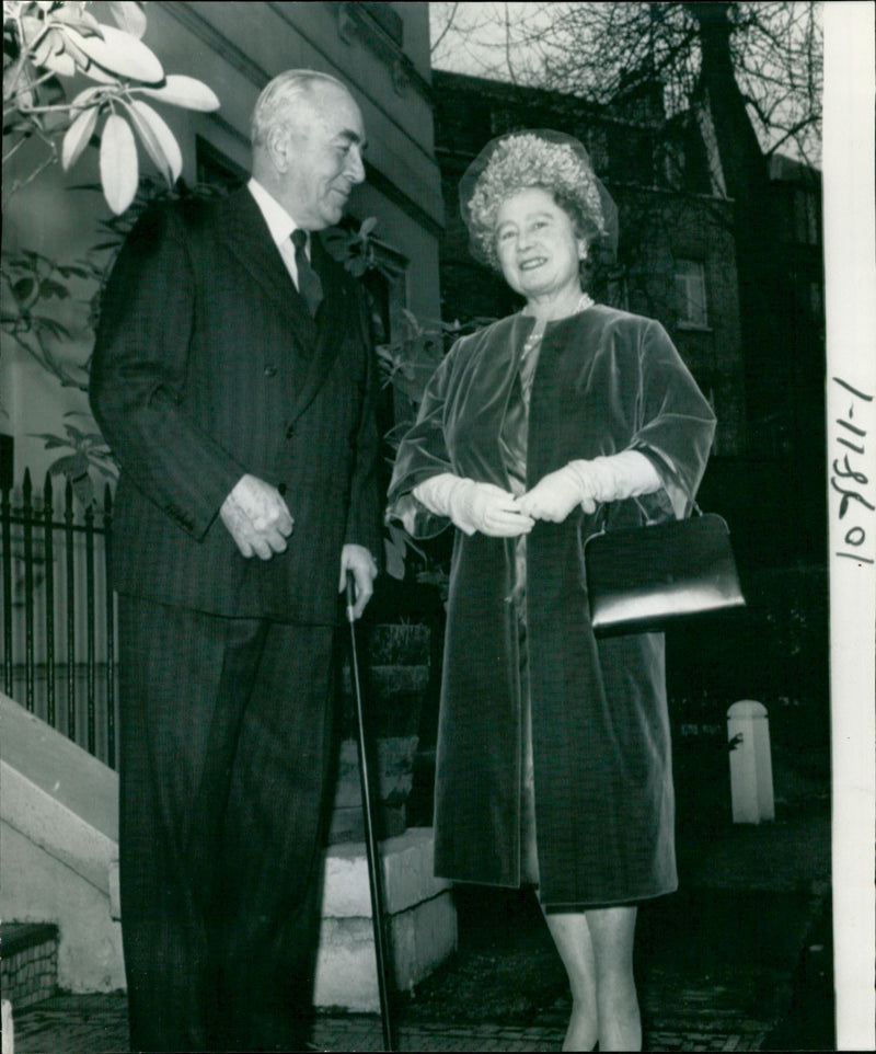 Queen Elizabeth The Queen Mother - Vintage Photograph