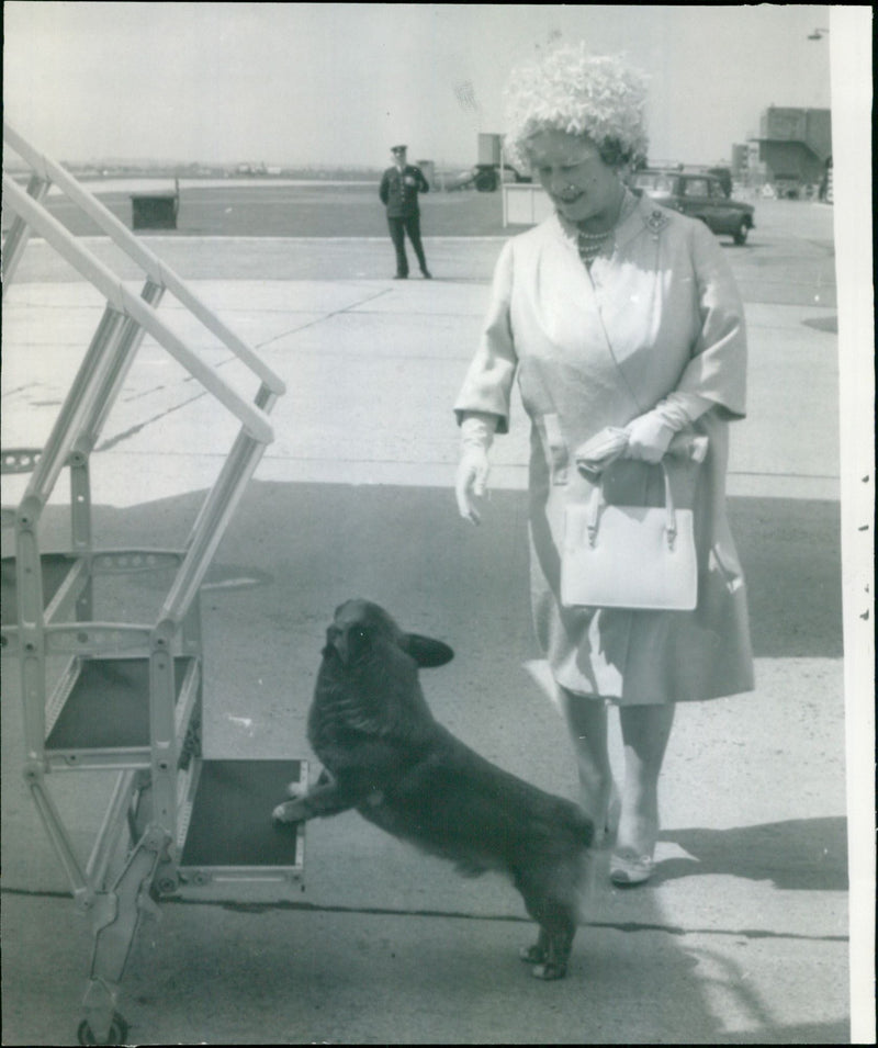 Queen Elizabeth The Queen Mother - Vintage Photograph