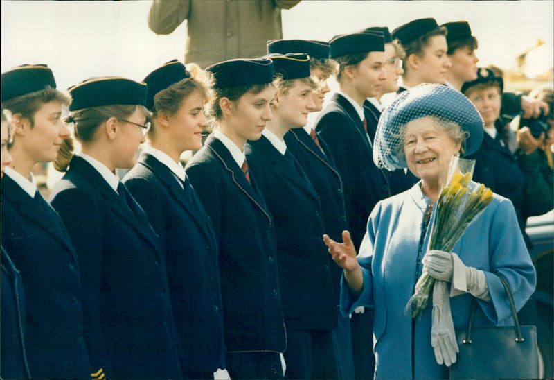 Queen Elizabeth The Queen Mother - Vintage Photograph