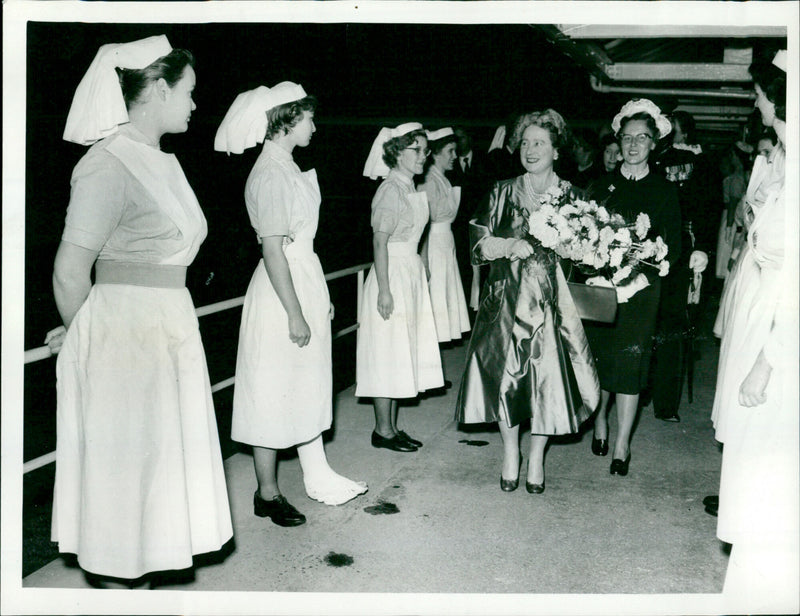 Queen Elizabeth The Queen Mother - Vintage Photograph