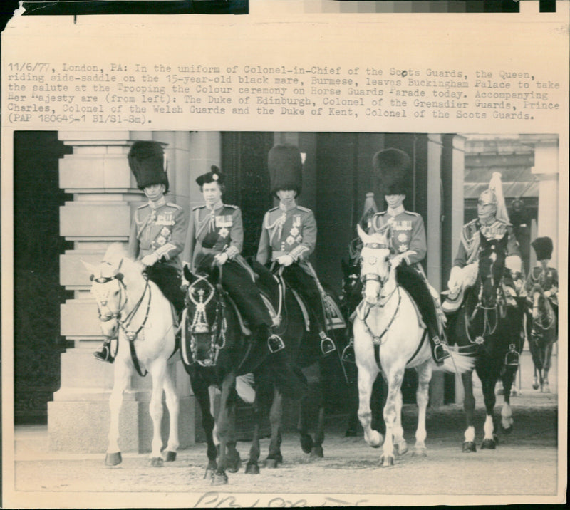 Queen Elizabeth II - Vintage Photograph