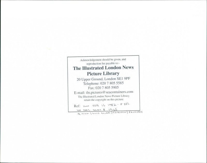 VE Day - Vintage Photograph