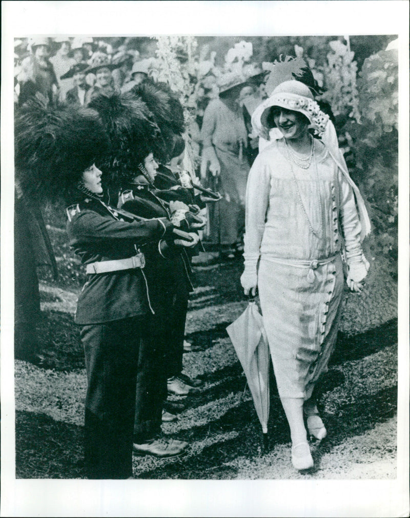 Queen Elizabeth The Queen Mother - Vintage Photograph