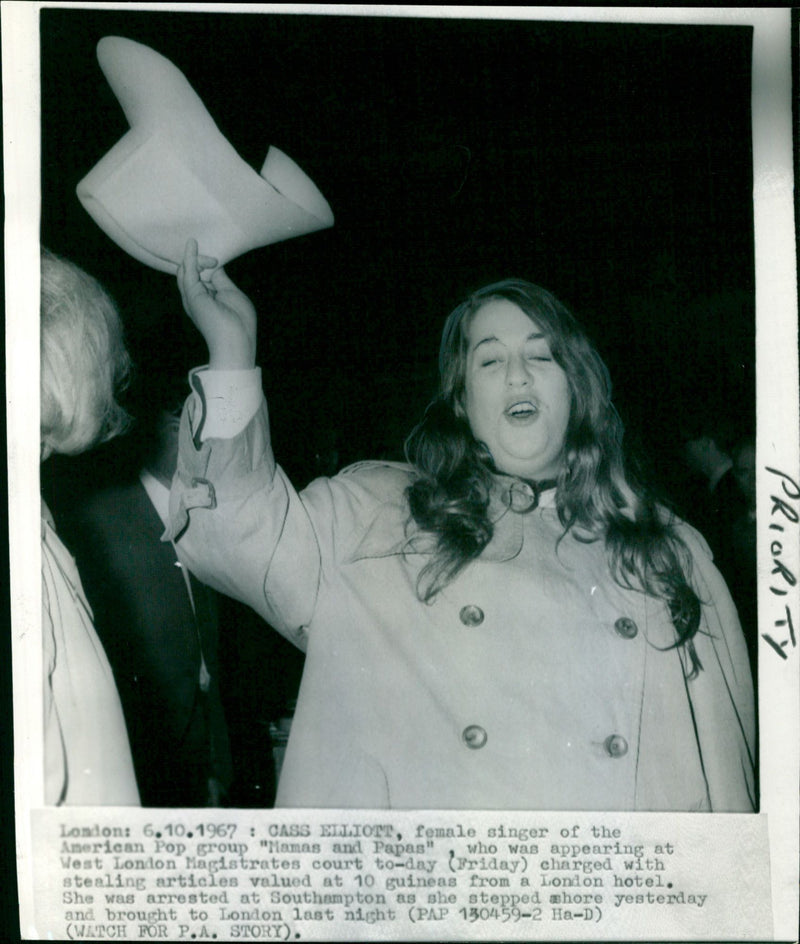 "Mama" Cass Elliot - Vintage Photograph