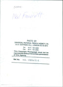 Neil Fawcett - Vintage Photograph